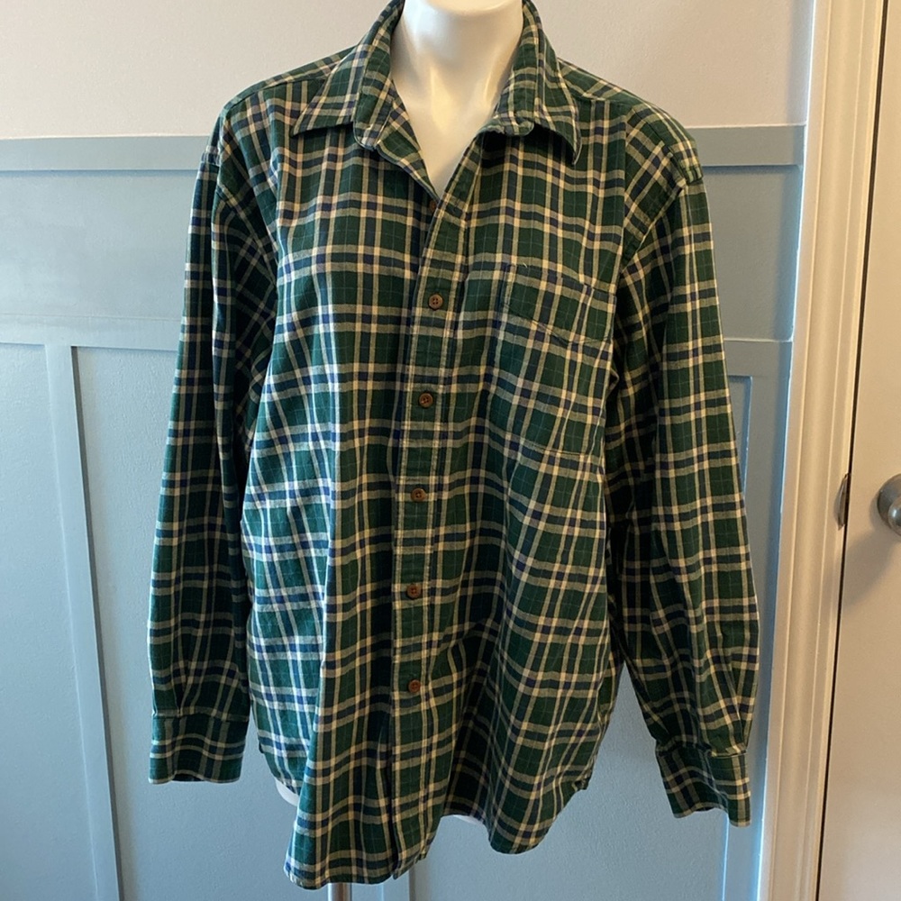 Britches Plaid Flannel button down